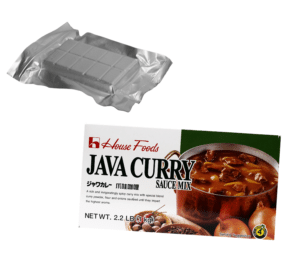 Curry en bloc Hanabi et Curry en bloc House